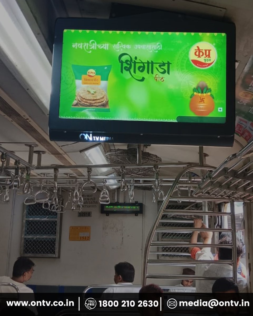 ONTVTransit's tweet photo. Savor the Flavor with @KPraFoods   &amp; ONTV Transit Media!  K-pra Foods Private Limited's delicious journey on ONTV screens has achieved a remarkable milestone - reaching 1 Crore viewers and still counting!

#ONTV #ON #ontvtransitmedia #TransitMedia #Transit #Media #KPra #Food https://t.co/dpHRI2D6NW