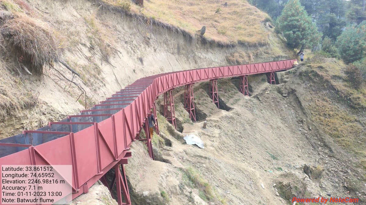 ExEnIrrigation's tweet photo. Steel Flume on Batwudur Canal @DC_Budgam @dicbudgam @anbreenanjum https://t.co/RzgJ4G9uTq