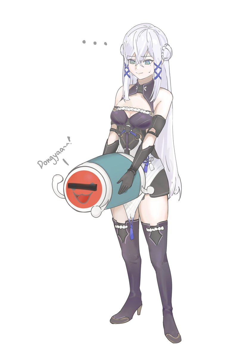 BNBBUB's tweet photo. I wanted to draw Vivi earlier but I've just been playing so much Taiko no Tatsujin. 

#VictoriousArt #VBrightshield https://t.co/h5brEPb3cD
