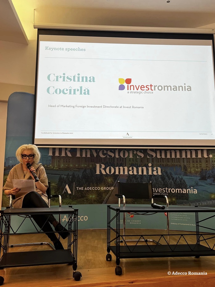 investromania's tweet photo. The launch of the “Guidebook for investors in Romania 2023” organized by Adecco Romania in partnership with InvestRomania, the Chamber of Commerce Switzerland-Romania and the Embassy of Switzerland in Romania.
The Guide can be downloaded at https://t.co/BGkEBGIHTT https://t.co/1bnvJNremP