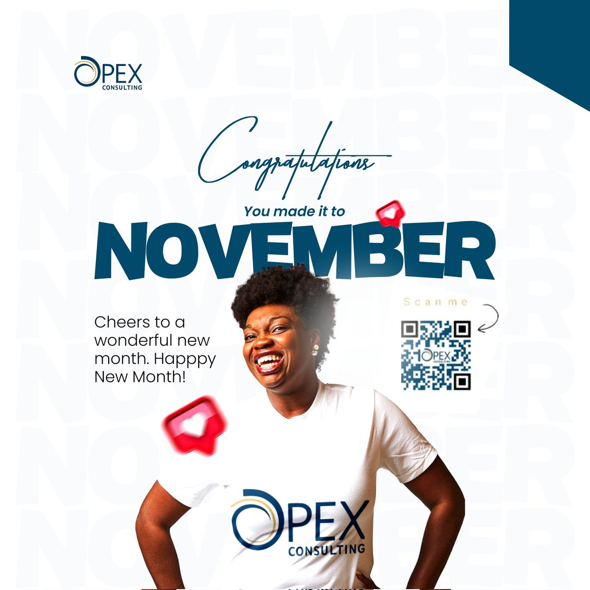 consulting_opex's tweet photo. Welcome to November 🥳🎉🤩✌🏾💃🏽🕺🏽

Happy New Month 

#NewMonth #November #Wednessday #cissp #security+ #informationsecurity #Strength #Peace #Newweekend #Thrive #cybersecurity #stayinformed #management #banks #frauddetection #scam #fbn https://t.co/5gfy84IMOR
