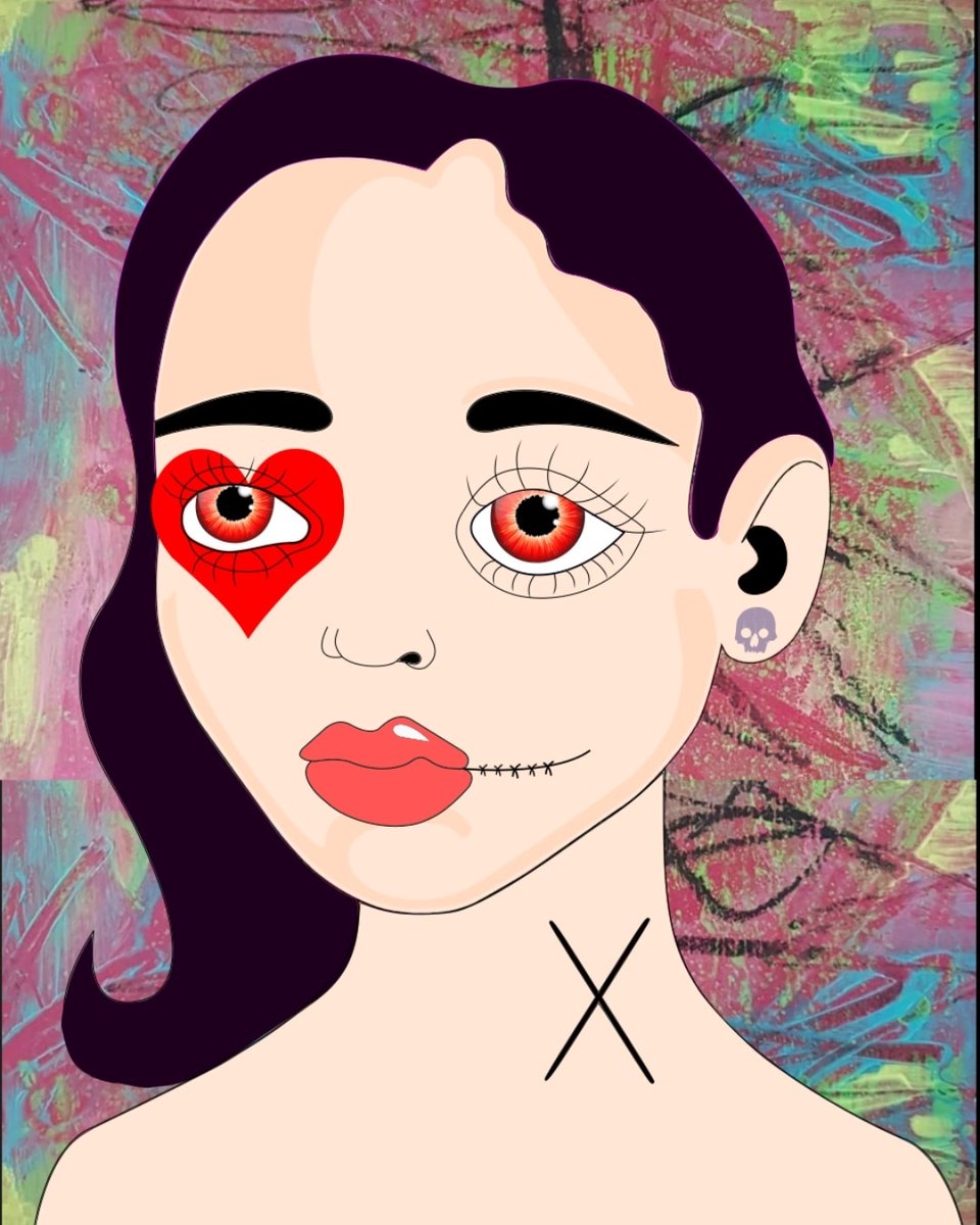 Nevement Project 
Available on opensea 🌊
"Love is pain" 
#love #beautiful #PositiveVibes
#ArtOfTheDay