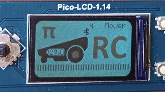 TGD_Consulting's tweet image. I have again tinkered a bit with the #PicoW RC-BLE of the #PiMowBot. Now also some information of PiMowBot&apos;s telemetry is sent via #Bluetooth to the remote control. E.g. the battery voltage as shown here. Latest #Micropython code @github repository.

#make #smart #RPi #robotics