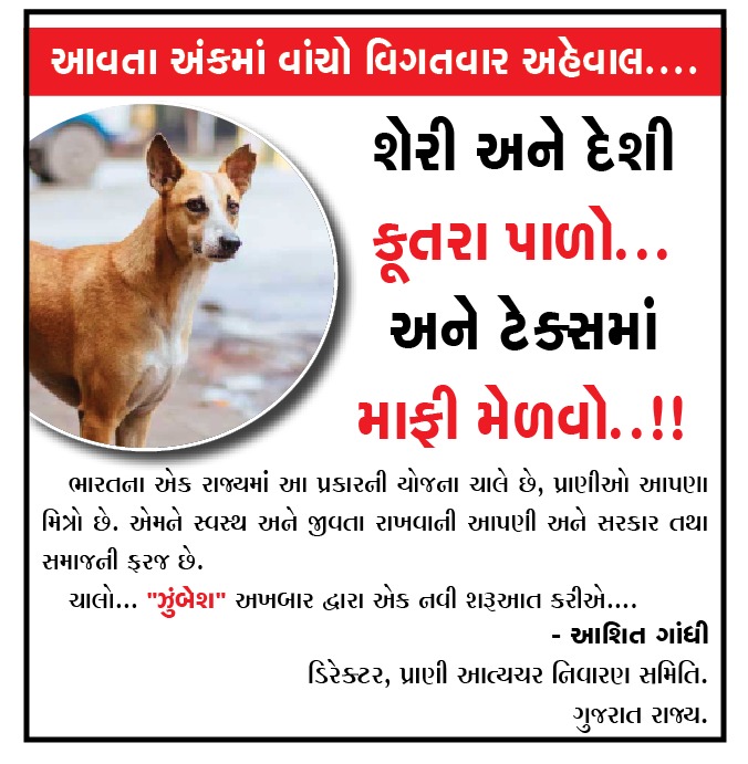 New concept. For care of Indian Street dogs 8238393993 ashit