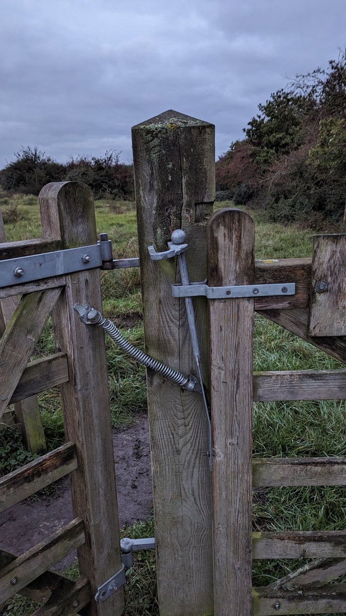 RecyclerBill's tweet image. A selection of #gates, #latches &amp;amp; #hinges captured on my run in #Cambridgeshire this morning.
All hinges correctly installed to prevent lift-off by livestock and thiefs 👍
#QuiteInterestingGatesAbdLatchesOfTheUK
#BillsGates