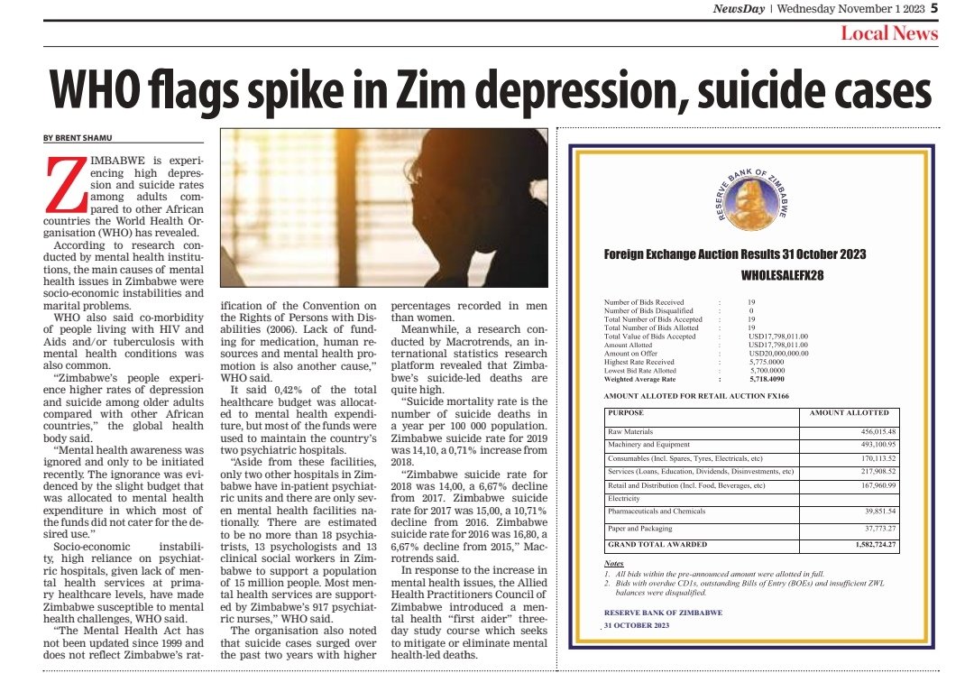 nrunyowa's tweet photo. Typical patterns in unequal societies. To learn more read #TheSpiritLevel or visit @equalitytrust
Let us unite and reduce inequalities and in equities for healthier populations and societies
📷 @NewsDayZimbabwe https://t.co/sKQlQOEOgm