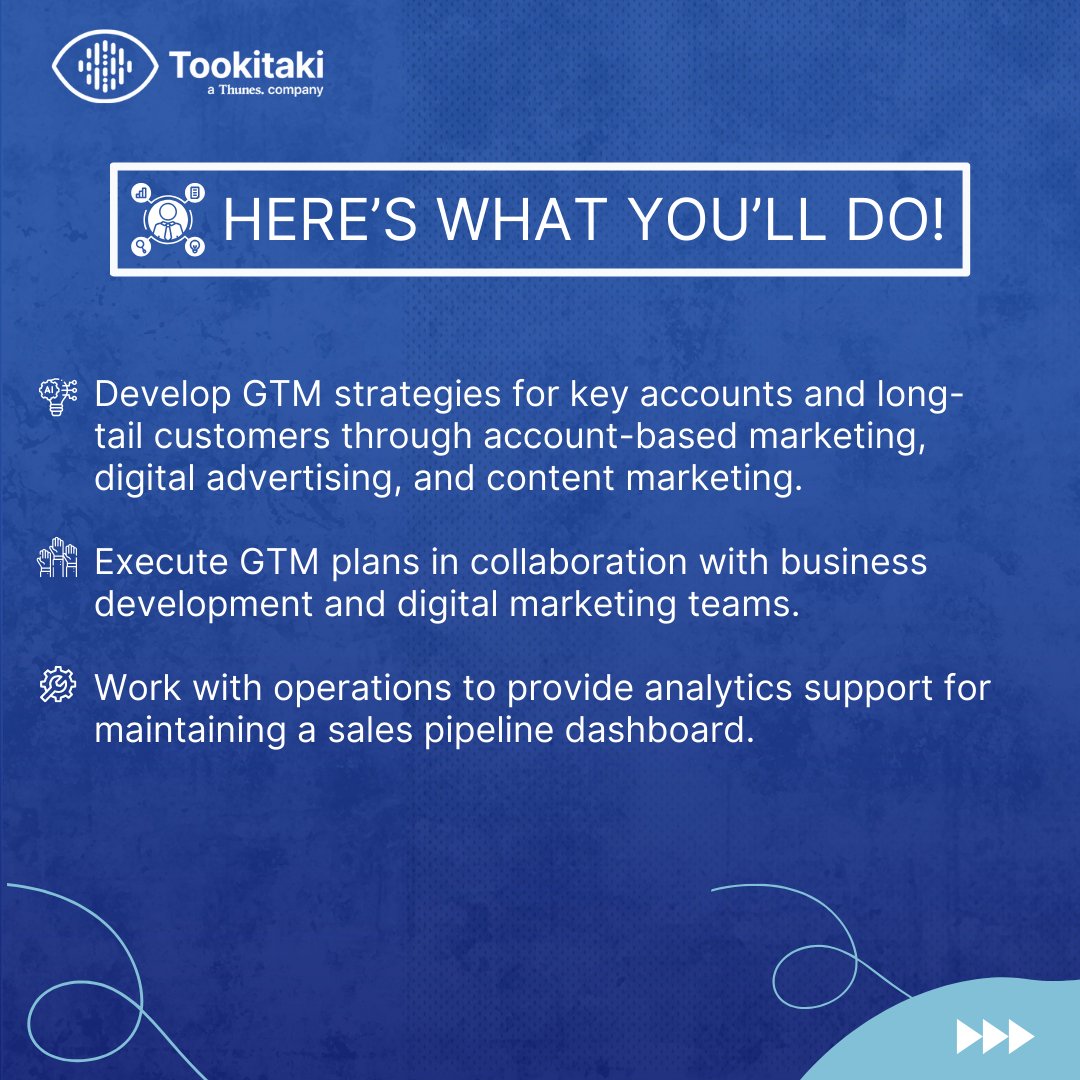 tookitaki's tweet photo. We’re hiring GTM Strategy Director with 9+ years of work experience! Have a look at the details below, and apply now at https://t.co/nZSKqPt8s4
#hiringnow #hiringalert #gtmstrategy #hybridwork https://t.co/rZyQkk3ob6