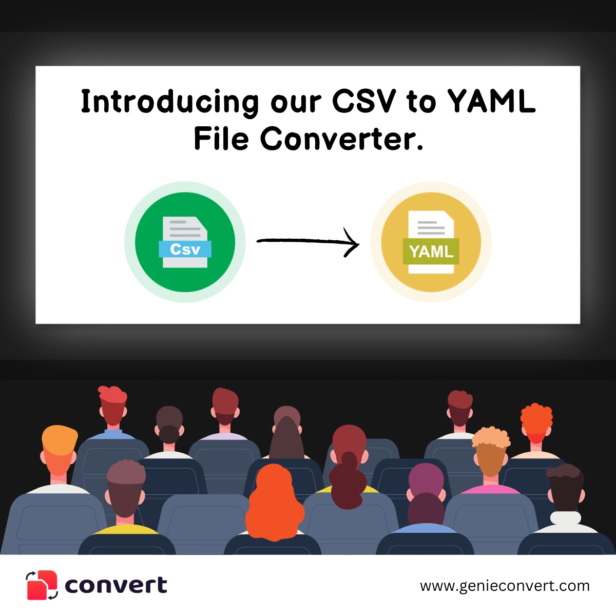genie_convert's tweet photo. Need help converting data formats? Our CSV to YAML File Converter simplifies the process, making it a breeze to transform your data.   #fileconversion #csvfile #onlineconversion #genieconvert #csvfileconvert #fileconverter #onlineconversion #freefileconverter #csvtoyaml https://t.co/VANI8WRMar