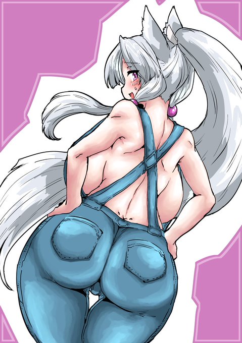 今日の日課は裸オーバーオールイタコさんです 