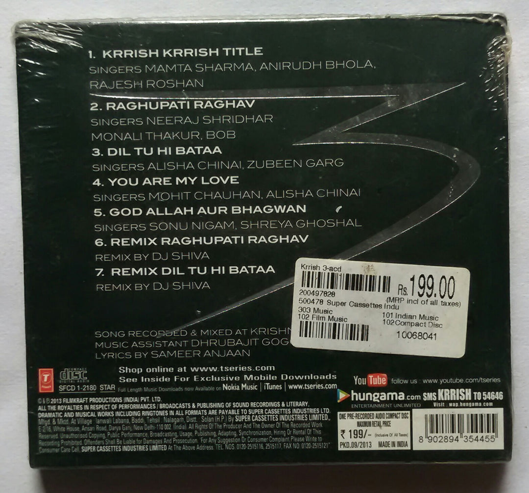 #10YearsOfKrrish3

Hatsoff to @RakeshRoshan_N for dreaming big and actually pulling off it's risky proposition at those times.

#Krrish3 Audiocd @TSeries

#RajeshRoshan musical

@iHrithik @priyankachopra @KanganaTeam @DOP_Tirru @FilmKRAFTfilms