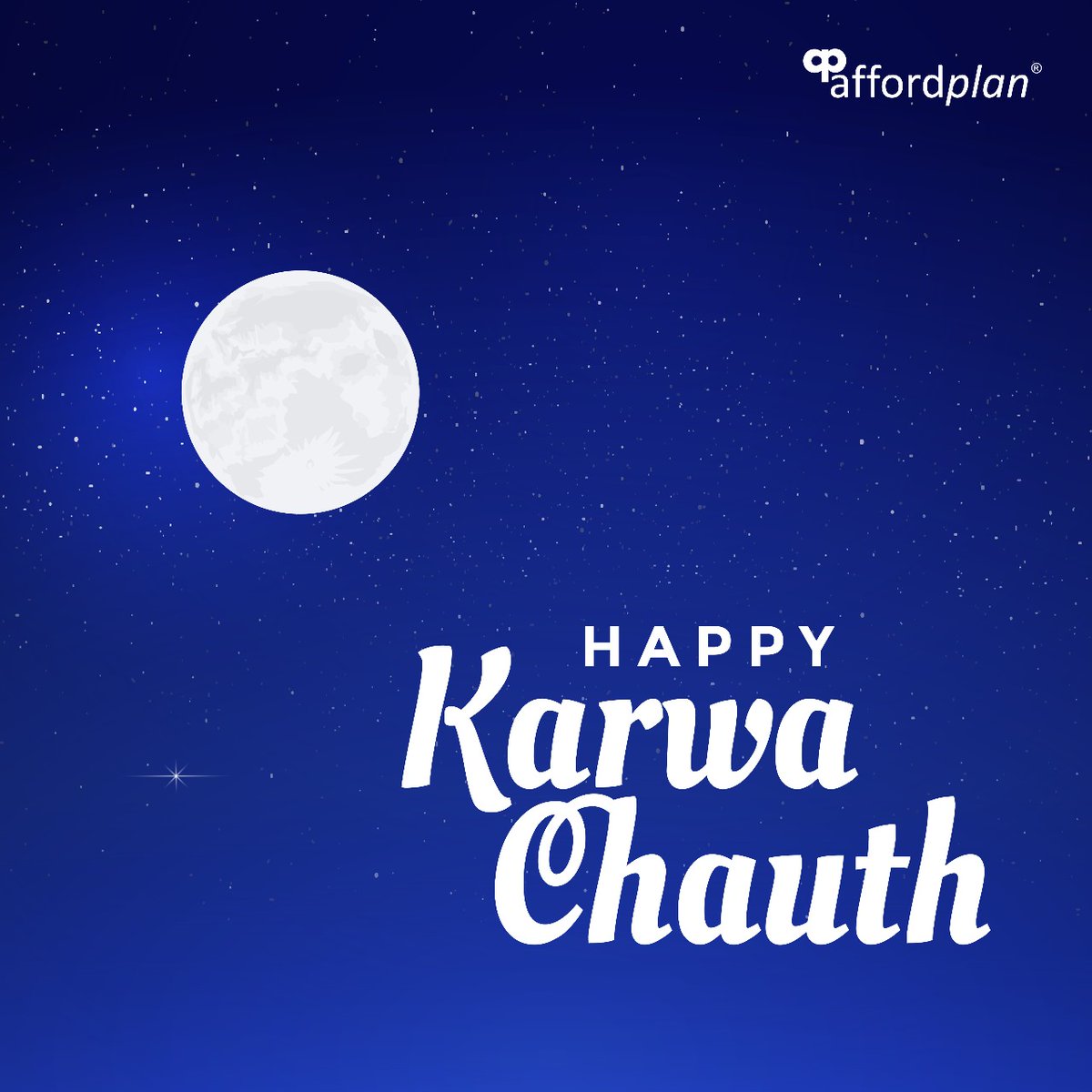 Karva Chauth, a traditional celebration, symbolizes a commitment to health and longevity. #AffordPlan helps save for healthcare needs, ensuring upholding traditions without compromising well-being.
#KarvaChauth #SpousesBond #Festivities #SaveForHealthcare #HealthcareNeeds