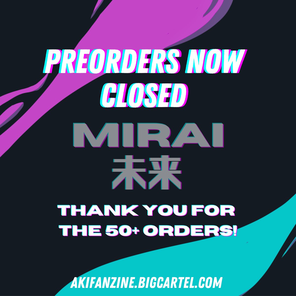 The time has come to officially close the shop! 
Thank you so much for the 50+ orders 💙
We'll be leaving the digital bundle up while we work hard to bring you the physical goodies - keep an eye out on our social media for production updates!