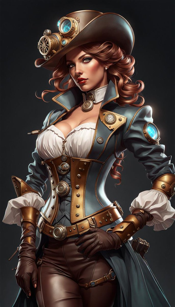 rwtdesign's tweet photo. @SteampunkGen @redbubble 
New design added(Steampunk Woman No.1 ) custom merch available on:
https://t.co/wyiP3rDi6D https://t.co/pJd6n6zAzB