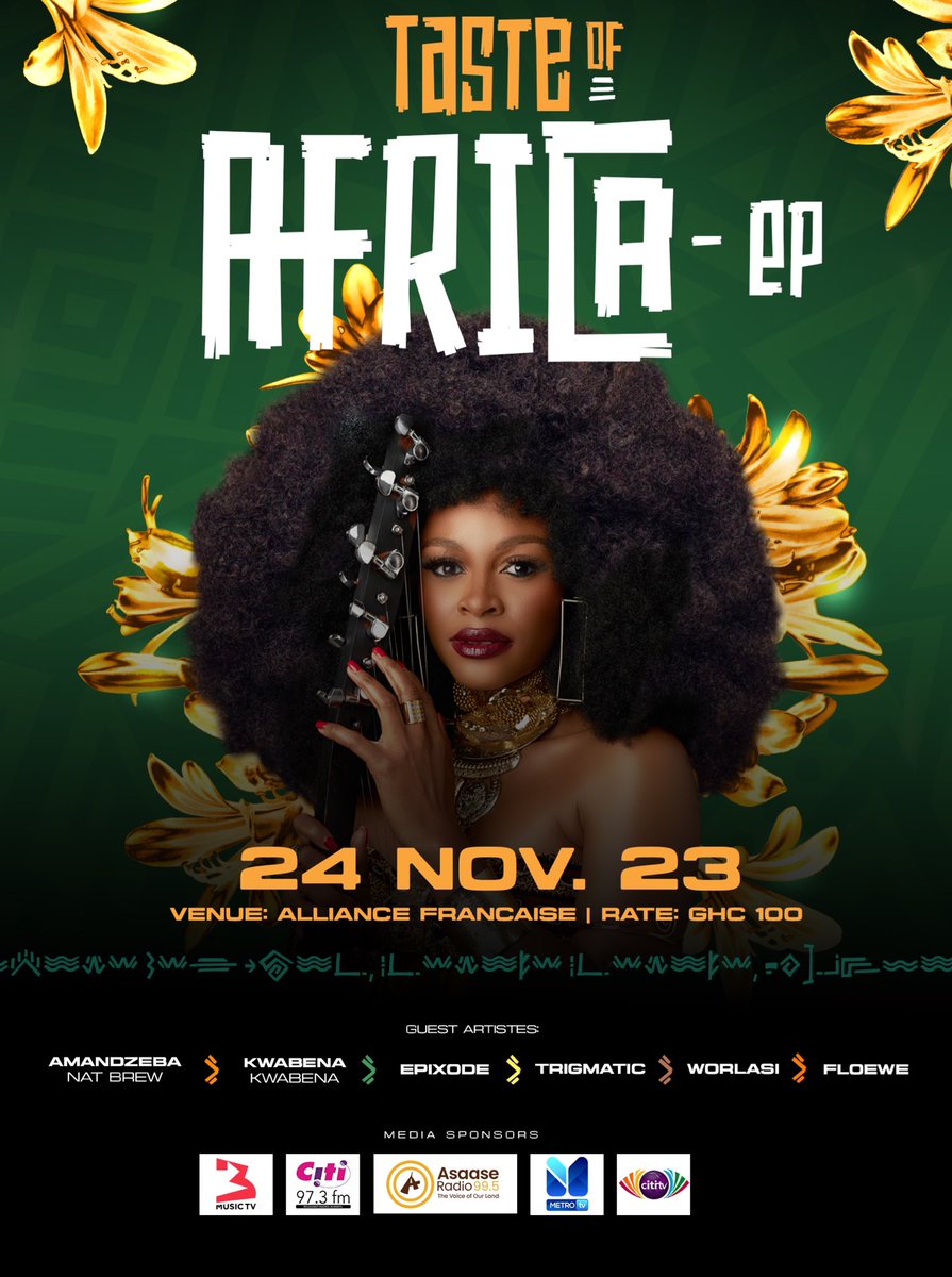 Abianamusic's tweet image. Yes November My birthday month , Great way to give you some gifts , Taste of Africa Ep and an Ep launch concert . 
24th November 📌

#africanhighlife still streaming 

spotify.link/pyAyZNQ0QDb