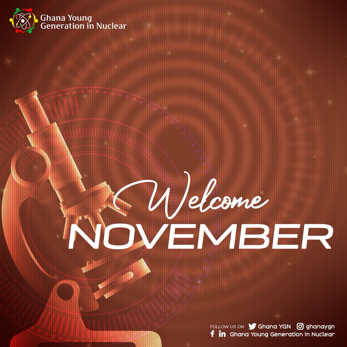 welcome to a beautiful month of November....

#WiS #WiN #GhYGN #A4N #AYGN #nuclearenergyissafe