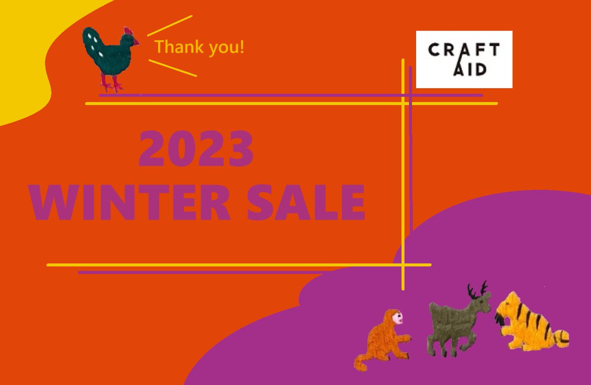 craftaid's tweet image. ＼2023 WINTER SALE 開催中／
本日よりオンラインストアにて1年に1度のクラフトエイドSALEが始まりました！
2023年12月31日まで、在庫がなくなり次第終了です。
▼SALE商品一覧はこちらから
craftaid.jp/?mode=cate&amp;amp;cbi…