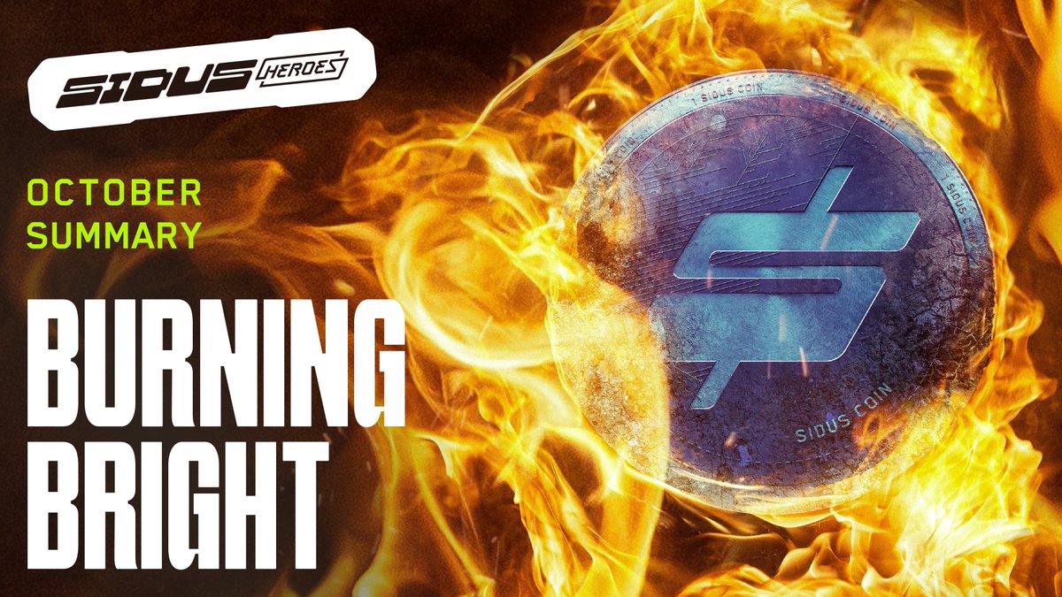 galaxy_sidus's tweet image. 🔥 We’ve burned tokens… again!

October turned out to be quite smoky:

🚀 $SIDUS: 8,843,210.511
🔗 HASH: bit.ly/47fxzUY

🚀 $SENATE: 176,281.70
🔗 HASH: bit.ly/40kW00Q

Burning Totals:
🔥 $SIDUS: 2.07% of Circulating Supply!
🔥 $SENATE: 3.12% of Circulating…