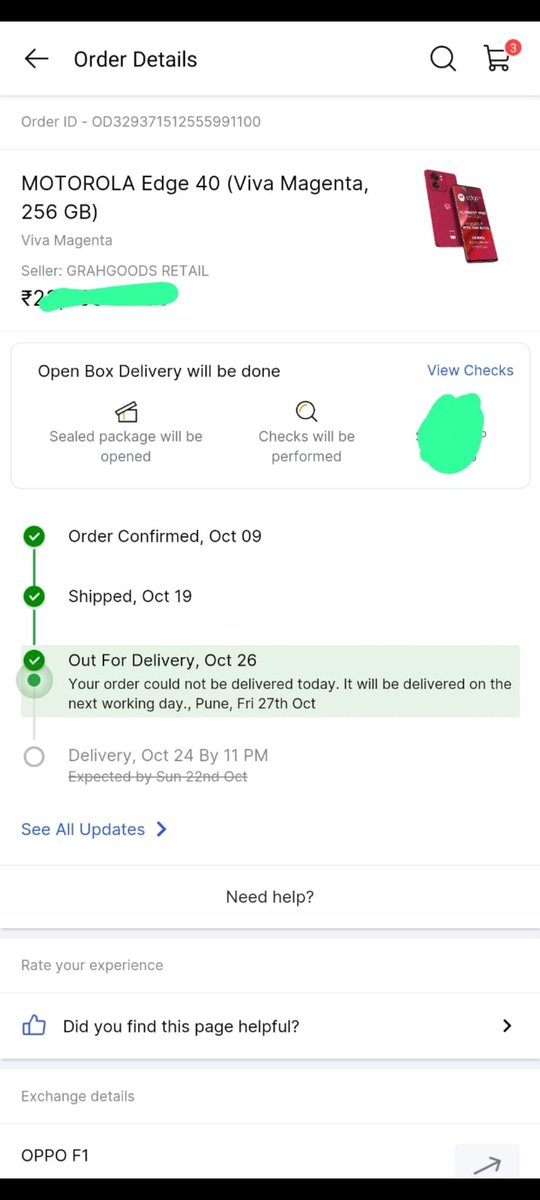 Everyday follow up with @flipkartsupport, they ask for another day & disconnect the call.This way, they are still dragging but unable to deliver the product bought from @Flipkart around a month back,is this a new money making strategy of @_Kalyan_K?
#WhereIsMyOrder #flipkartscam