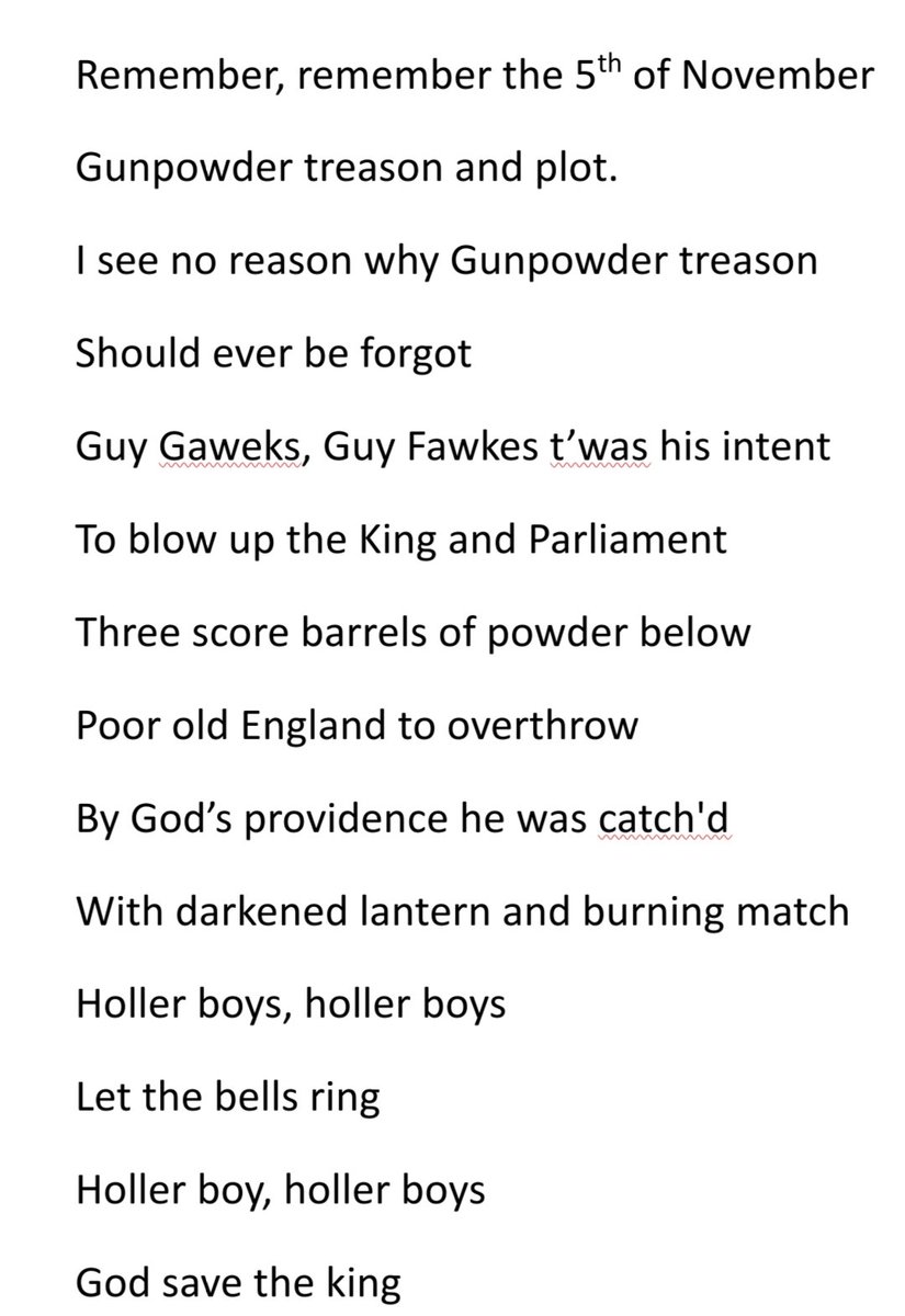 Its 1st November 2023 but back in 1605 a terrorist call Guido Fawkes and a few mates were planning on blowing up Parliament and overthrowing King James I. On the 5th they were discovered ready to ignite the barrels of gunpowder they had hidden in the cellars below Parliament.
