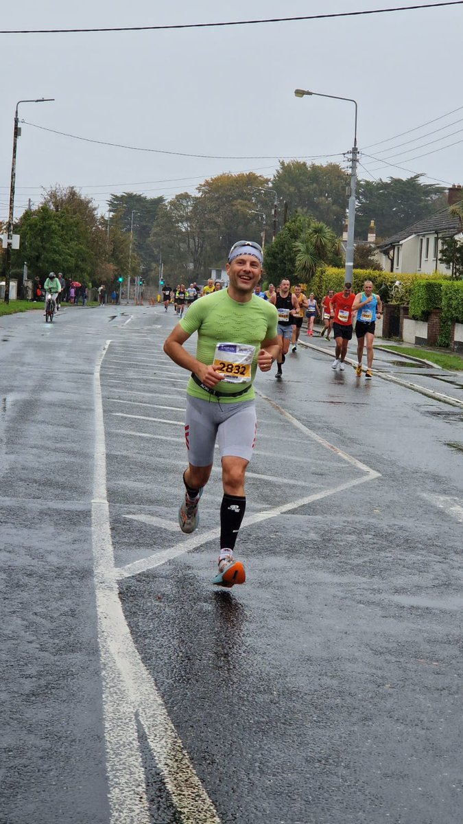 I'm back in Italy! Now thank you to race director @dublinmarathon and a huge thank you to all the volunteers and the crowd that made Sunday a fantastic day! Them Dubliners gave world class support in biblical rain! #PowerOfSupport #IrishLifeDublinMarathon