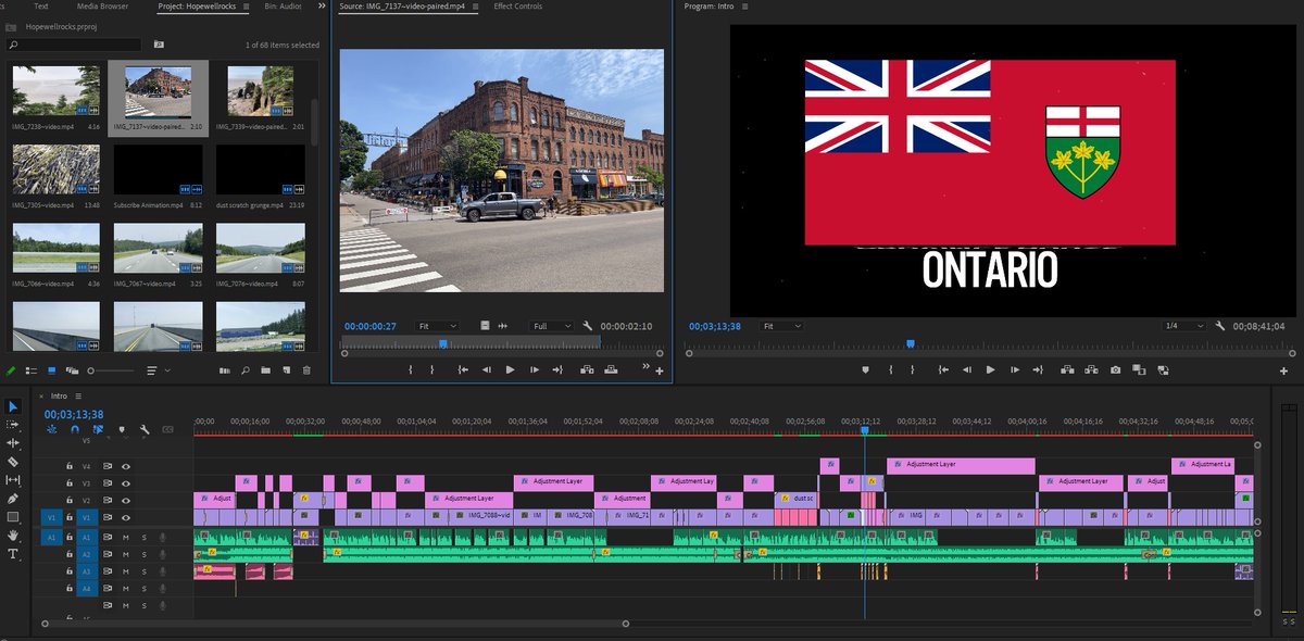 Talaltariqq's tweet photo. Done with Another Travel Vlog - Here is the Timeline for You Guys.
Let me know if You Want any type of Video Editing Services.

#travelvlog #travelvideo #premierpro #Adobe  #videoediting #videoeditor #letsconnect #marketing #socialmedia #youtube #freelancing https://t.co/3Vo8CMgCDf