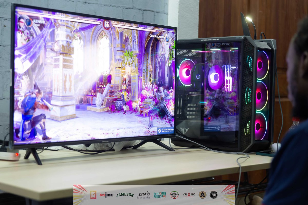Lscon_'s tweet photo. Recap of the EPIC gaming section at #lscon2023 🎮
Thanks to all the gamers who joined the fun! 🕹️👾♥️
Photos by @Tembro101
#Nerdotaku #lscon2023 #zambiangamers #pcrig #lusakaComicConGamingRecap https://t.co/JhxeiuScwO