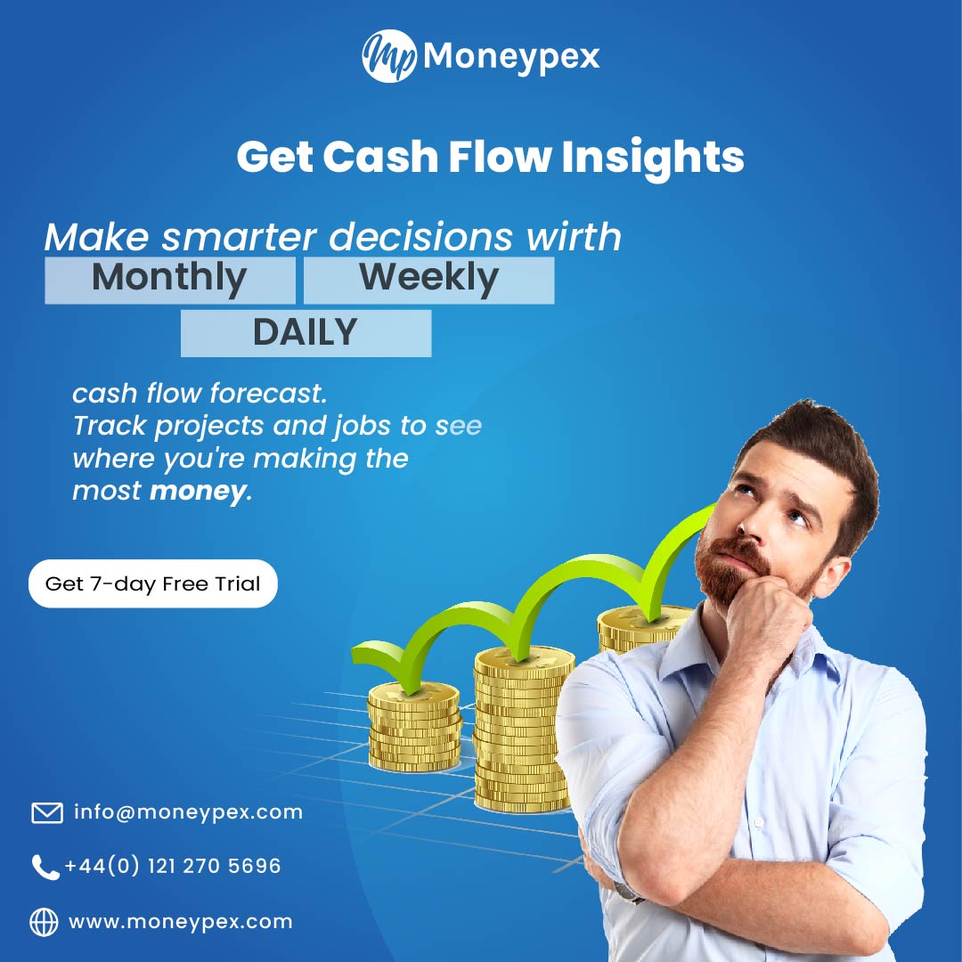 Take control of your finances like a pro! 

Request a free demo today!
info@moneypex.com
moneypex.com
+44(0) 121 270 5696

#reporting #reportingtools #cashflow #businessmanagement #accountingsoftware #bestaccountingsoftware #bookkeeping #automation #payments #Moneypex