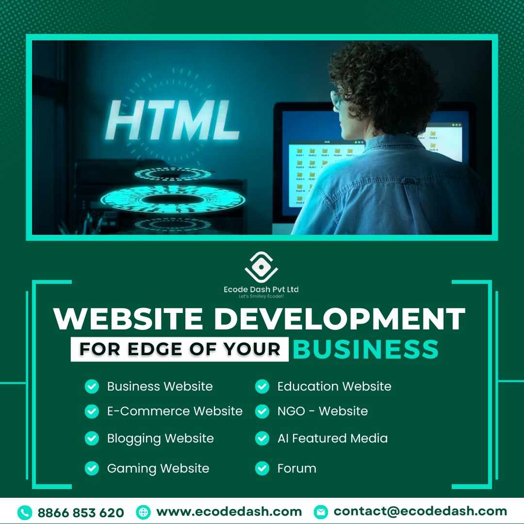 ecodedash's tweet photo. Website Development !!!
#ecodedash
Visit: https://t.co/uM46bVv7ns
#webdevelopment #webdesign #webdeveloper #html #website #css #coding #programming #javascript #seo #websitedesign #developer #programmer #web #coder #design #software #code #php #softwaredeveloper #java https://t.co/GmZpTjRXem
