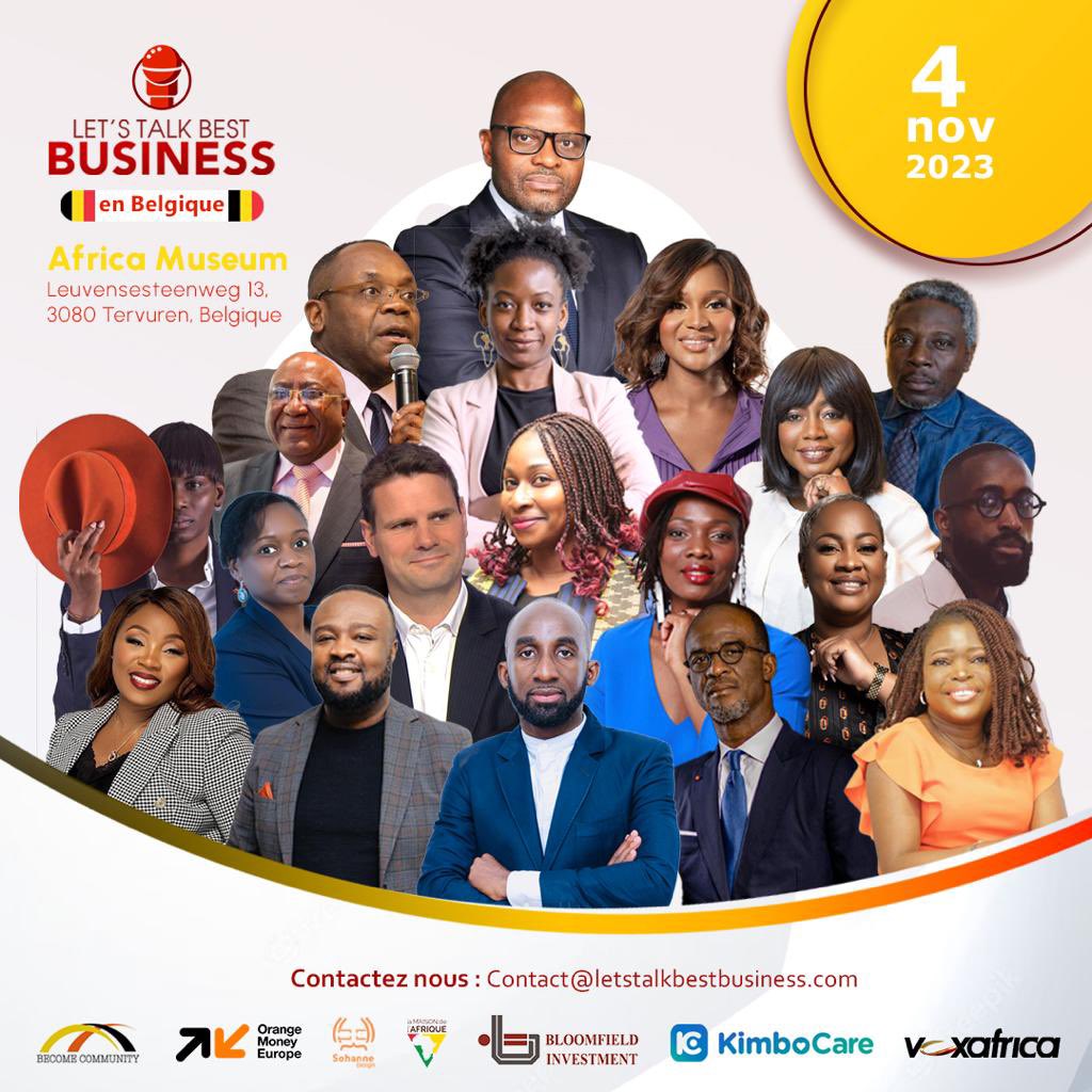 #Reservation: tinyurl.com/44umbpe5

Ne rater surtout pas l’étape de la Belgique car les places sont limitées.

Plus d’infos: letstalkbestbusiness.com