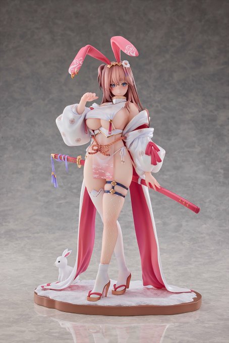 【告知】maxcute(@maxcuteyy )様よりフィギュア「卯侍-USAMURAI-」が予約開始となりました!あどけない顔にムチムチボディが可愛らしい卯侍さんです。よろしくお願いいたします🐰 ■あみあみ:https://www.amiami.jp/top/detail/detail?scode=FIGURE-162036 ■FANZA:https://www.dmm.co.jp/mono/figure/-/detail/=/cid=fig_0004723/?utm_content=link