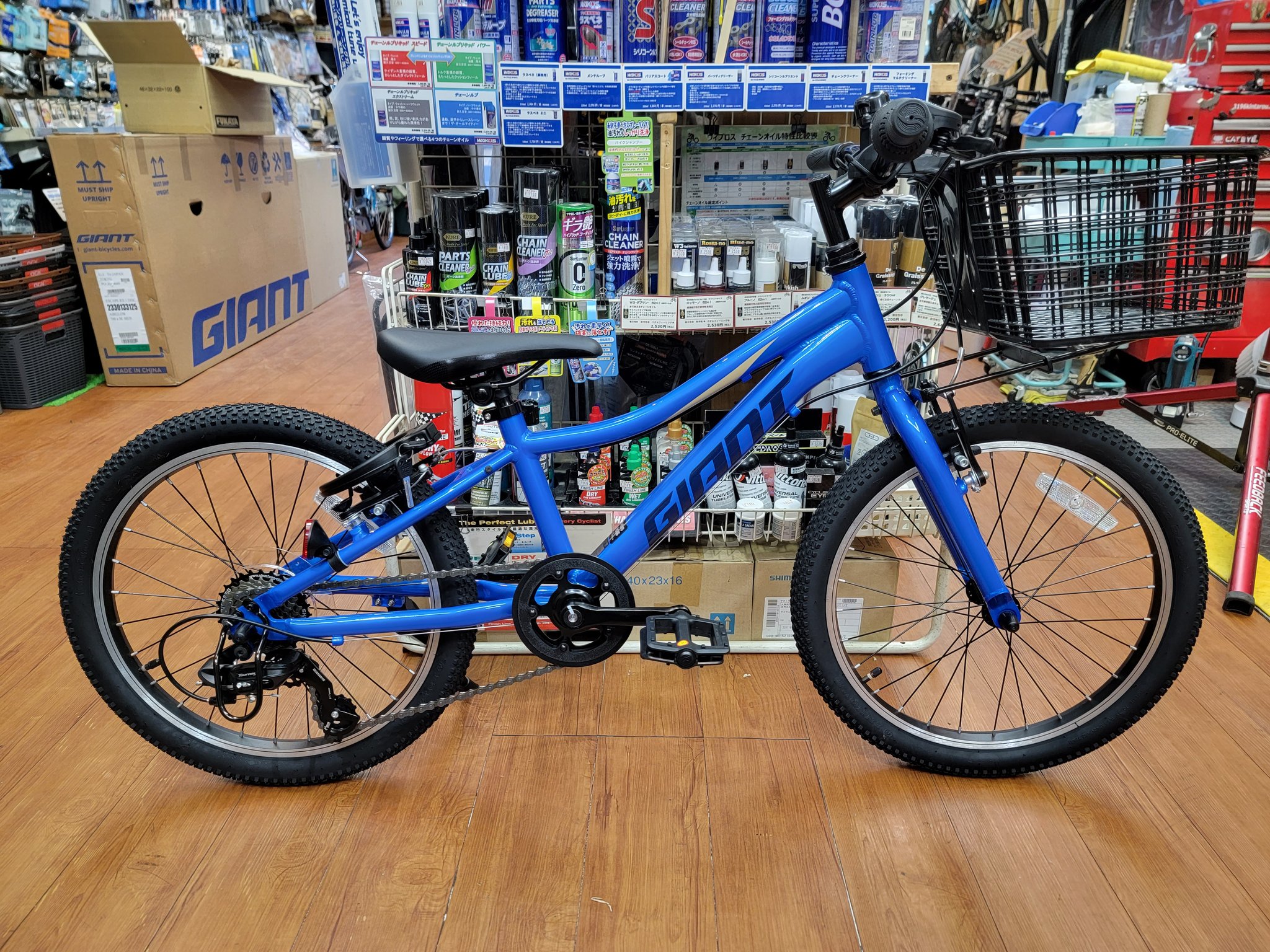 分解配送価格【439】マウンテンバイク GIANT XTC840 ブルー