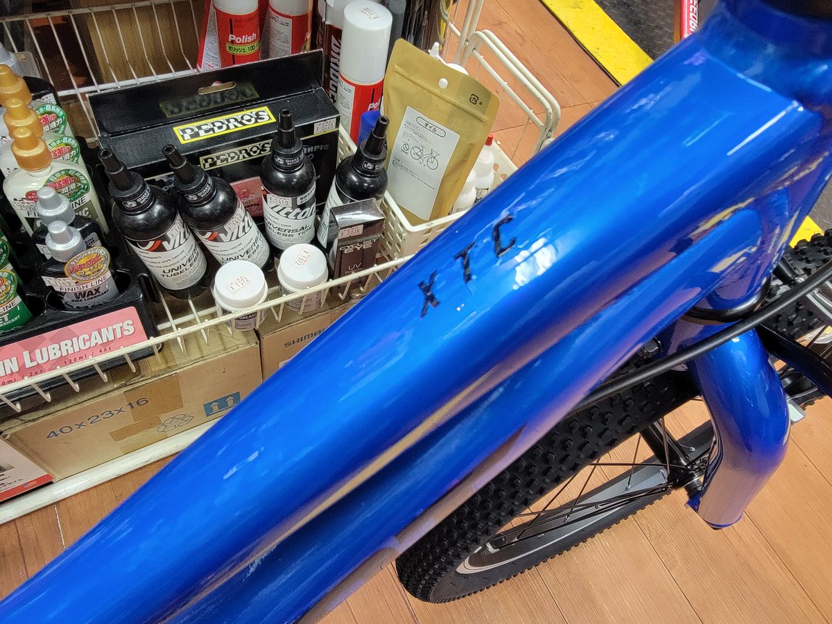ご注文頂きました 2024年モデル GIANT XTC JR 20 LITE アジュール