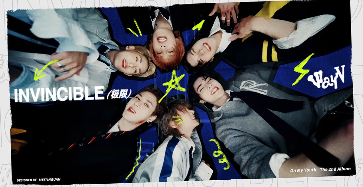 MEITINGUAN's tweet photo. 威神V ✶ 排版设计 ✶
On My Youth (遗憾效应) / Poppin' Love
No One But You / INVINCIBLE (极限) ​​​

#WayV_OnMyYouth #WayV 
#design #WayVfanart https://t.co/E8Lrtw8Qz8