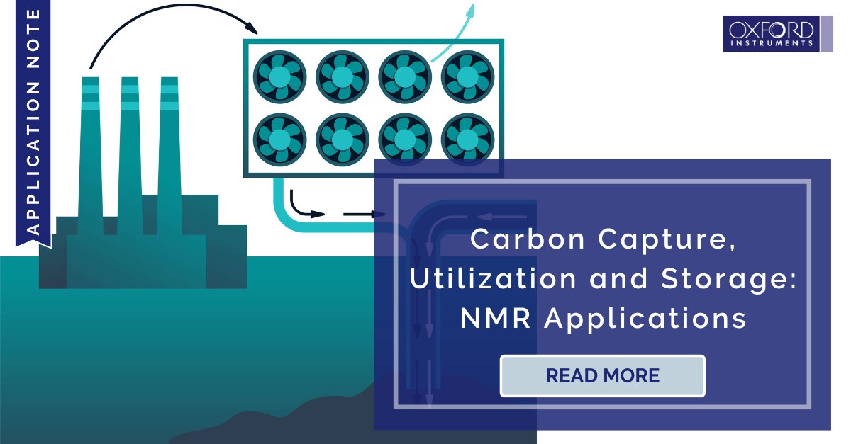 NMR characterizes the carbon capture, utilization and storage (CCUS) capability of rocks by determining porosity, permeability and pore size distributions. Read this application note to find out how and why: okt.to/J5XeU6 

#NMRchat #CCUS #PetroPhysics