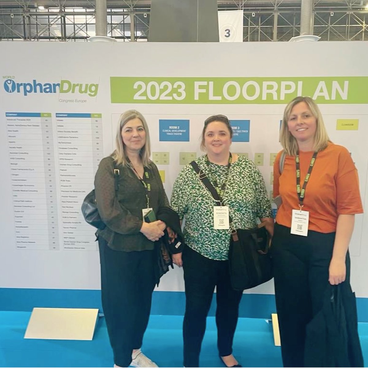 It’s day 2 of the #orphandrugcongress where Alex Morrison, Benedicta Marshall-Andrew, and Samantha Wiseman, are using this invaluable opportunity to discuss, network and gain insights into innovative ideas in the fields of #orphandrugs and #rarediseases. #research #clinicaltrials