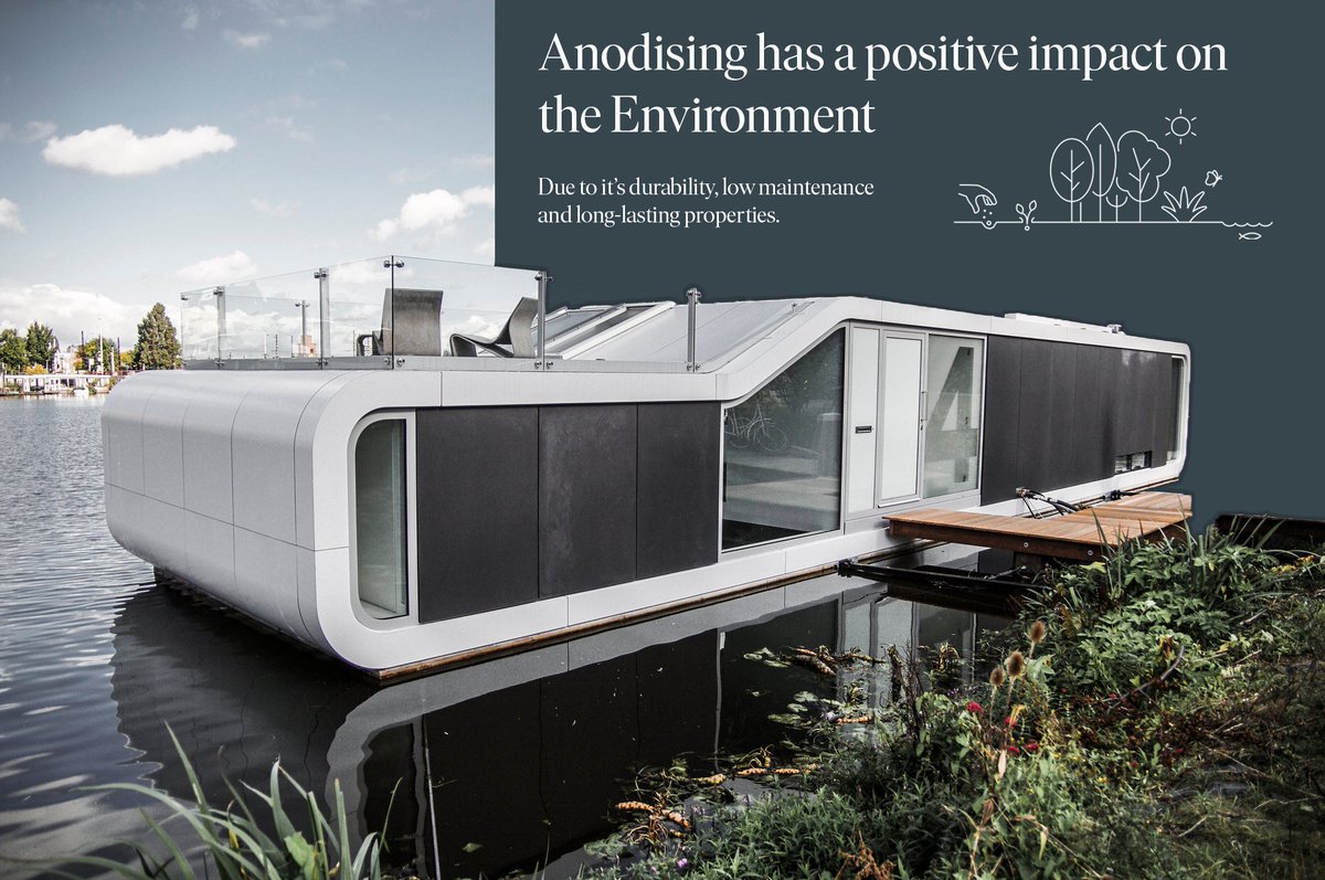 Aluminium anodizing not only enhances protection against corrosion and wear, but also boosts thermal and electrical insulation. Plus, it's eco-friendly! ♻️🔒 #AnodizingAdvantages #SustainableFinish