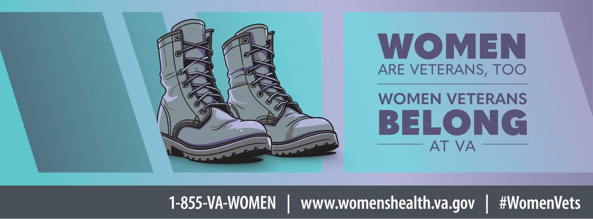 November is National Veterans &amp; Military Families Month.  We would L💗VE to see our women Veterans use the attached banners and profile photos on your social media to show your support.

Women Are Veterans, Too.

Just right click on the graphic of your choice, save and upload.