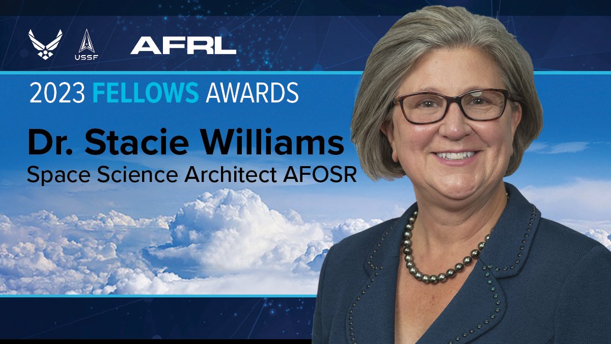 AFResearchLab's tweet image. Meet Dr. Stacie Williams, an @AFOSR space science architect with over 13 years of service who works to ensure her AFOSR research is meeting the mission needs of the United States Space Force.🚀

#AFResearchLab | #AFRLFellows | #DoD