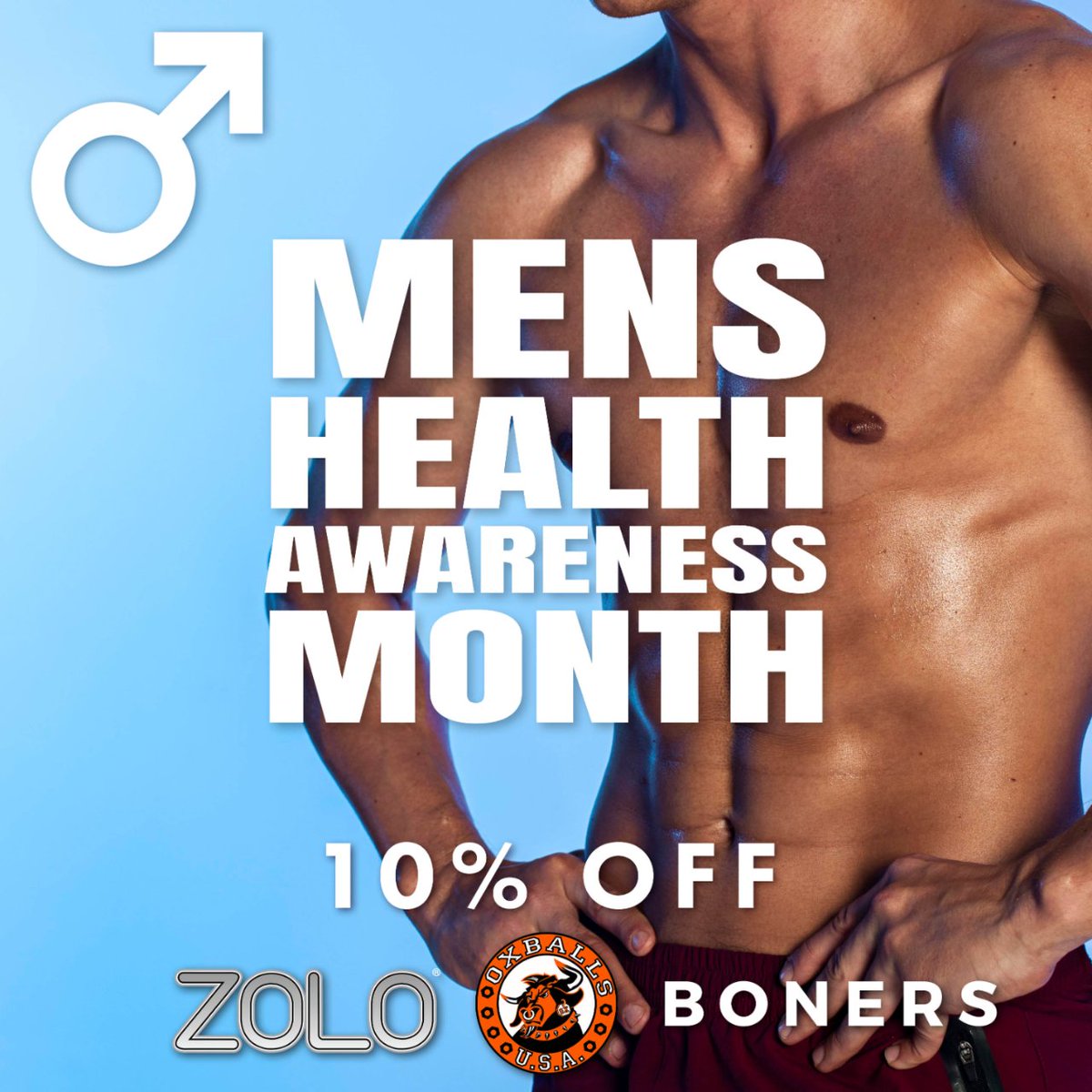 Join us in celebrating Men's Health November! 🙌 Enjoy exclusive discounts this month: 15% off Oxballs, 10% off ZOLO, and 10% off Boners. 💪 Wishing you all great health and happiness. 💙 #MensHealthNovember #SelfCareForHim #MensWellness #SimplyPleasure