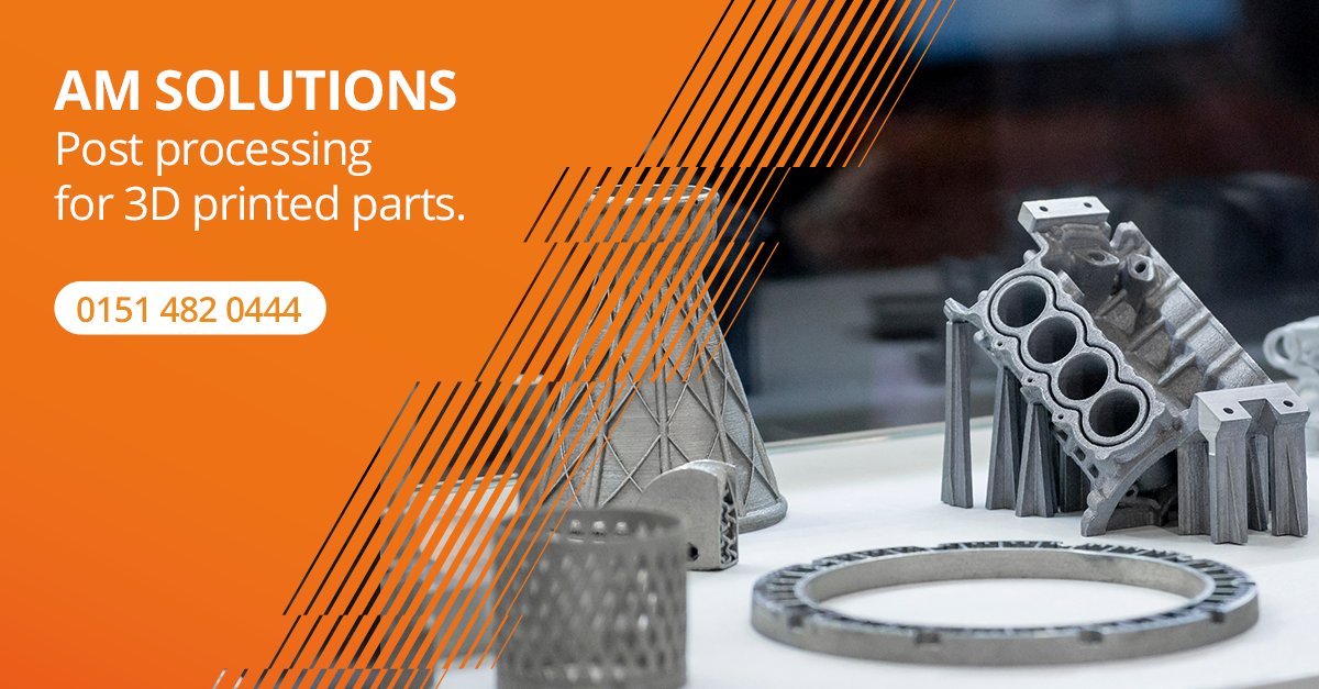 RoslerUK's tweet photo. 🔸 COMPLETE SURFACE FINISHING SOLUTIONS FOR 3D PRINTED PARTS 🔸

For all your 3D processing needs, call 0151 482 0444 today or email rosler-uk@rosler.com with your enquiry. 

#AMSolutions #Rosler #3DPostProcessing #3DPrinting #PostProcessing #SurfaceFinsihing https://t.co/gZTdYmcIkU