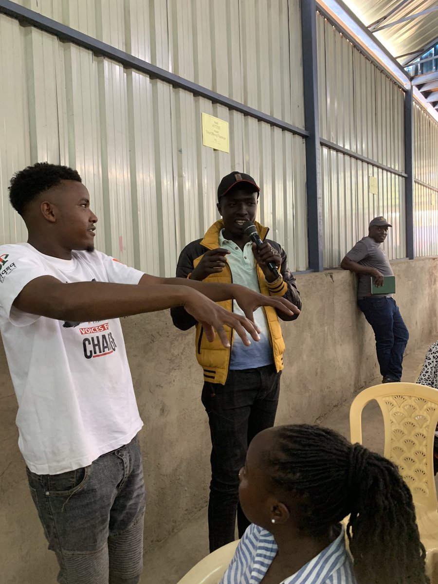 siasaplace's tweet photo. Conversations ongoing at the #MsomiMnyonge education campaign launch in Mathare where the number of public schools vis a vis the population is quite low.
Lack of public schools is a major barrier to access to education. https://t.co/ob848YPeKU