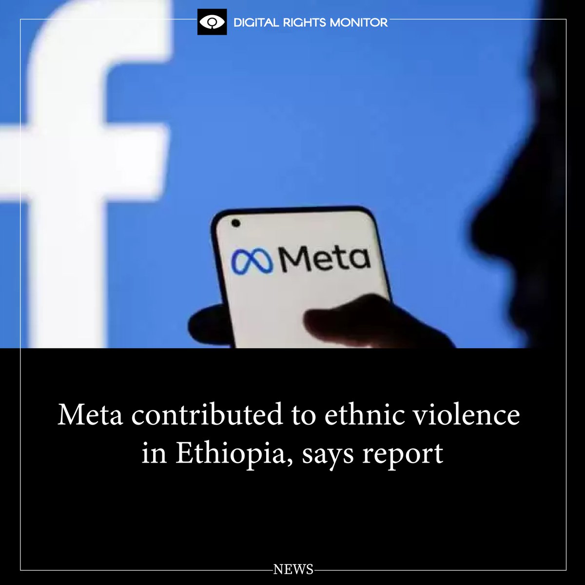 DRM_News's tweet photo. The report highlights Meta’s failures to contain dangerous content on its social media platforms in Ethiopia despite repeated warnings from rights groups.

Read: https://t.co/e4g9MFHOjv https://t.co/4ox84KxFPc