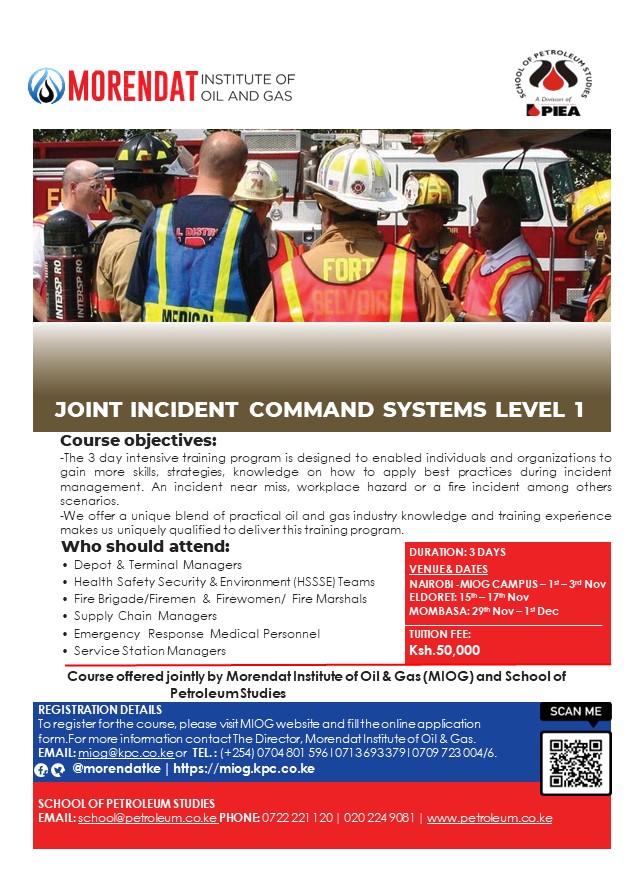 MorendatKE's tweet image. Be Ready for Anything! Learn the Joint Incident Command System and master the art of adaptability in emergencies. Join us to build your leadership skills. 🚀 #IncidentCommand #EmergencyManagement #Nimeona #RachelRuto #StateHouse