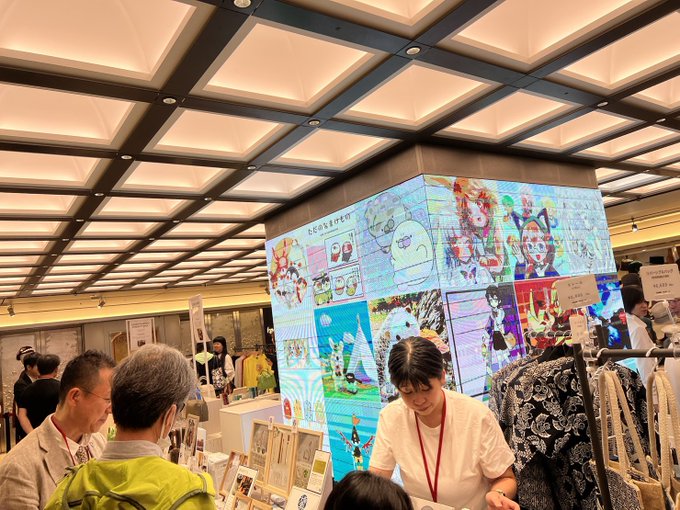 「【告知】東京駅構内で始まったイベント「Local Creators Depart」|ユキオミ🥕🐇創作コラボ企画進行中🐇✨のイラスト