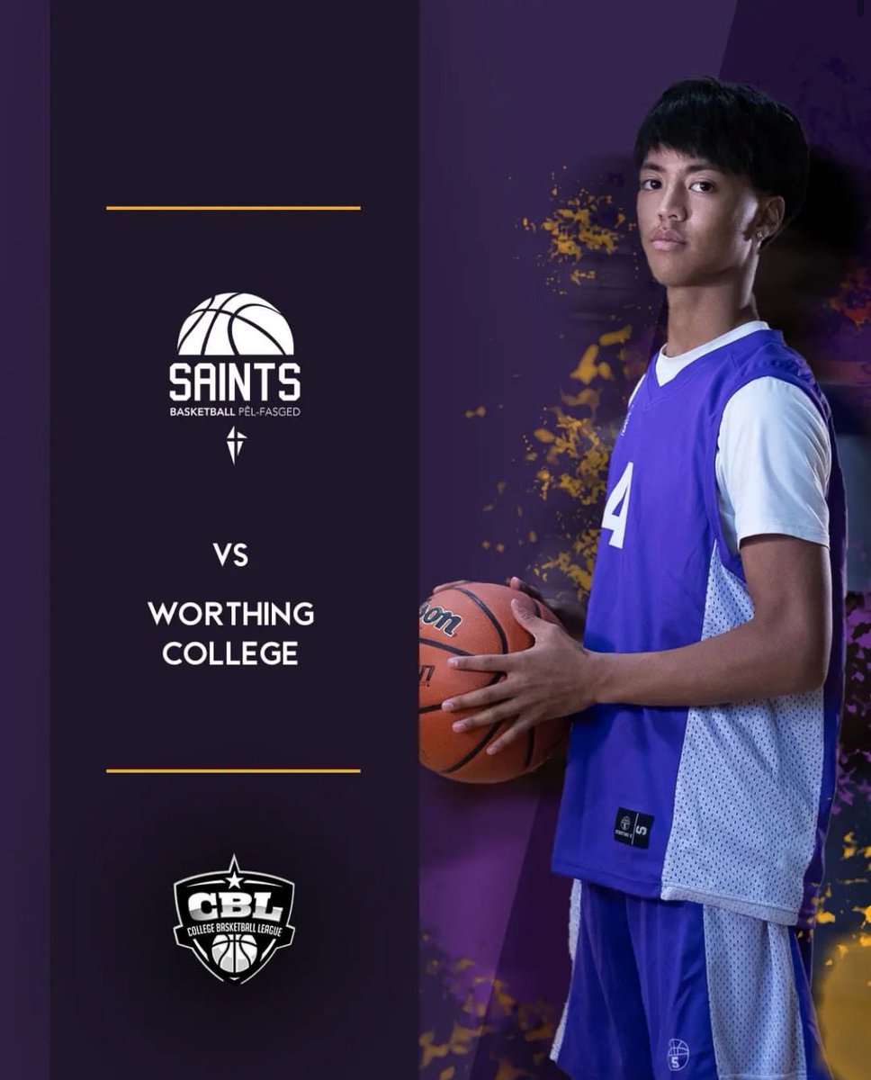 🟪GAME DAY🟪 Back in College during half term as we host Worthing College. Let's go Saints!

🟪DYDD GÊM🟪 Nôl yn y Coleg yn ystod hanner tymor wrth i ni gynnal Coleg Worthing. Awn Seintiau!