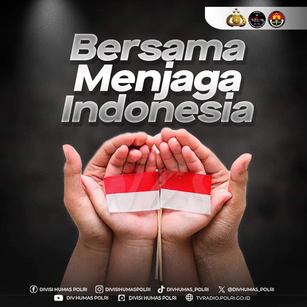 Humas_Kalikotes's tweet photo. Bersama Menjaga Indonesia

Mari terus satukan tekad melangkah bersama menjaga persatuan Indonesia dengan memegang teguh semboyan bangsa Bhinneka Tunggal Ika. https://t.co/AFjLWdJH6I