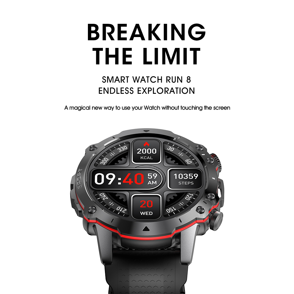 MicrowearTech's tweet photo. Microwear New product RUN 8 has recently released, it's a customized model and a magical new way to use watch without touching the screen.#smartwatch #Smart #newproduct #WATCH #business https://t.co/QtGs7gfwFB