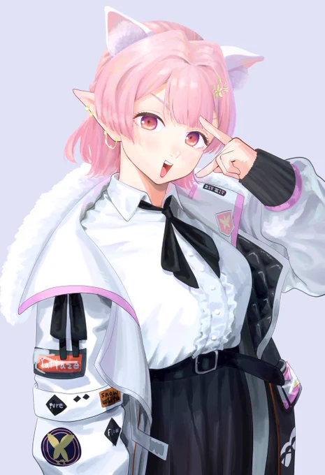 ぴーすえるえる#えるの絵だよ 