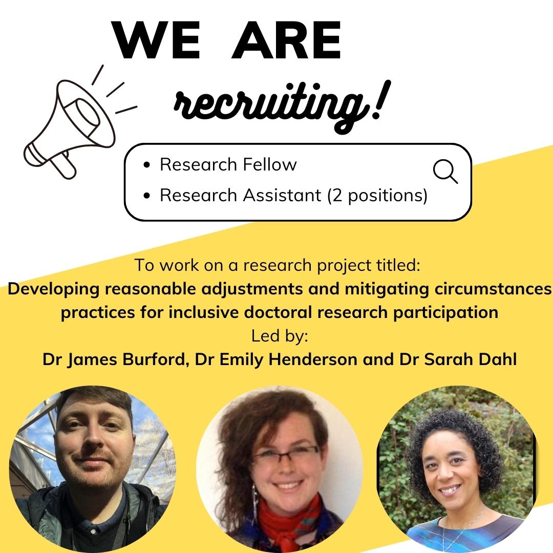 Warwick Education Studies (@warwick_edu) on Twitter photo We have some fantastic opportunities to work on a project led by <a href="/jiaburford/">Dr James Burford</a>, @EmilyFrascatore & Sarah Dahl - details below. Find out more about the research fellow post (bit.ly/3SmglRr) and 2 research assistant positions (bit.ly/46ORkTi) & apply by 7 November. We have some fantastic opportunities to work on a project led by <a href="/jiaburford/">Dr James Burford</a>, @EmilyFrascatore & Sarah Dahl - details below. Find out more about the research fellow post (bit.ly/3SmglRr) and 2 research assistant positions (bit.ly/46ORkTi) & apply by 7 November.