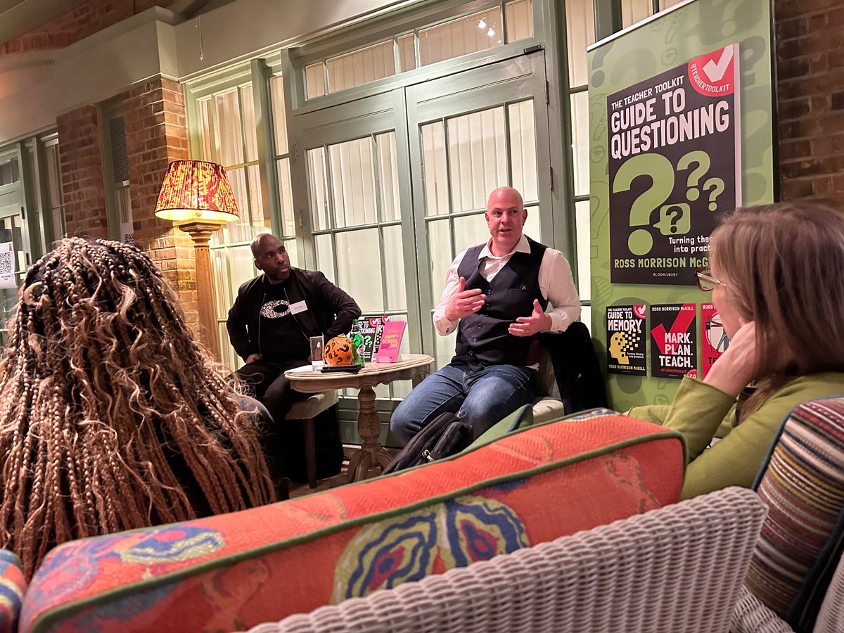 Dr Kenny Frederick (FCCT)#Antiracist,BLM (@kennygfrederick) on Twitter photo An evening spent with <a href="/RossMcGill/">Ross M. McGill FCCT</a> <a href="/TeacherToolkit/">🇬🇧 TeacherToolkit.co.uk</a> and <a href="/Actionjackson/">🇬🇧UK Ambassador for happiness 🙂</a> as MC celebrating Ross’s latest book on Questioning. <a href="/bronaghmoneill/">Bronagh O'Neill (FCCT)</a> and I and many others learned how to make best use of this book in the classroom. This book is a must have for all teachers and T&L teams! An evening spent with <a href="/RossMcGill/">Ross M. McGill FCCT</a> <a href="/TeacherToolkit/">🇬🇧 TeacherToolkit.co.uk</a> and <a href="/Actionjackson/">🇬🇧UK Ambassador for happiness 🙂</a> as MC celebrating Ross’s latest book on Questioning. <a href="/bronaghmoneill/">Bronagh O'Neill (FCCT)</a> and I and many others learned how to make best use of this book in the classroom. This book is a must have for all teachers and T&L teams!